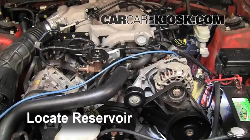 2004 Ford Mustang 3.9L V6 Coupe Windshield Washer Fluid Add Fluid